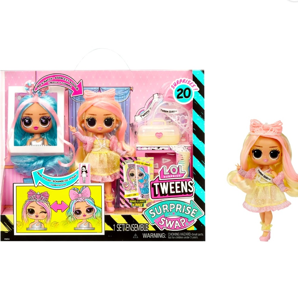 L.O.L  Surprise Tweens Surprise Swap Braids-2-Waves Winnie Fashion Doll
